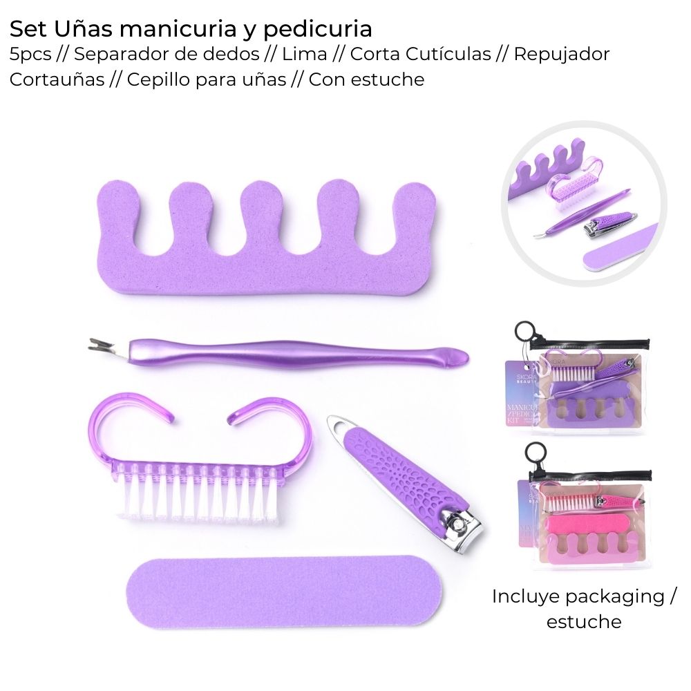 ACCESORIOS DE MANICURIA Y PEDICURIA