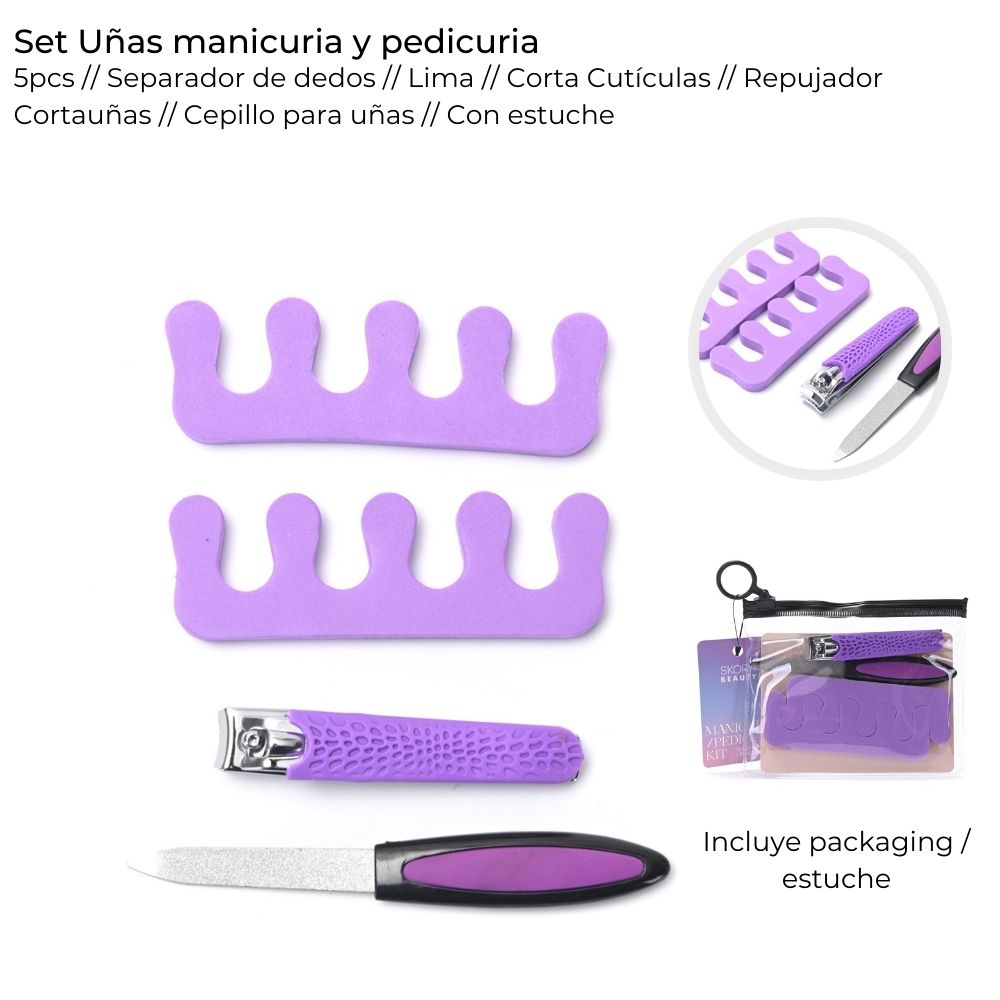 ACCESORIOS DE MANICURIA Y PEDICURIA