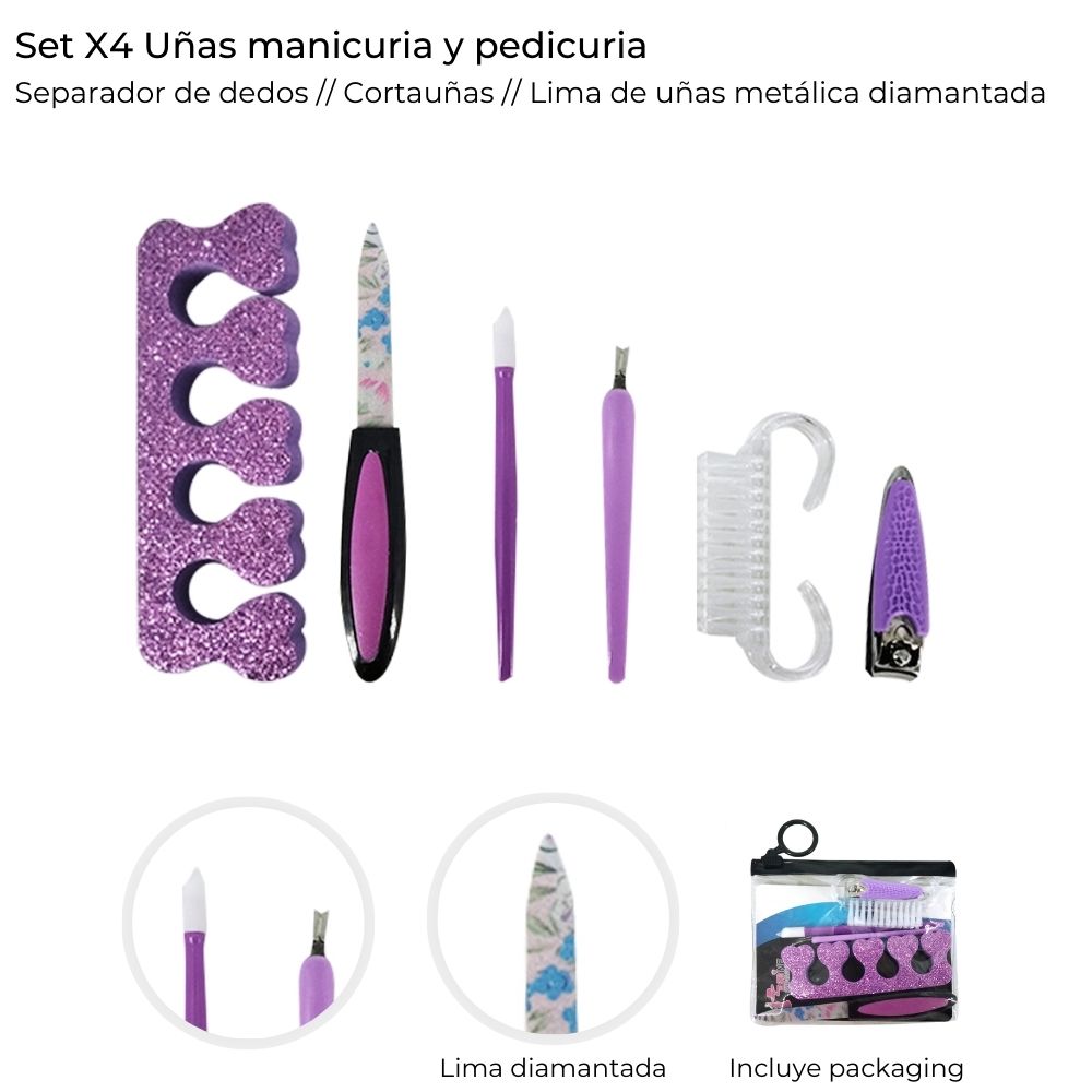 Accesorios de manicuria y pedi