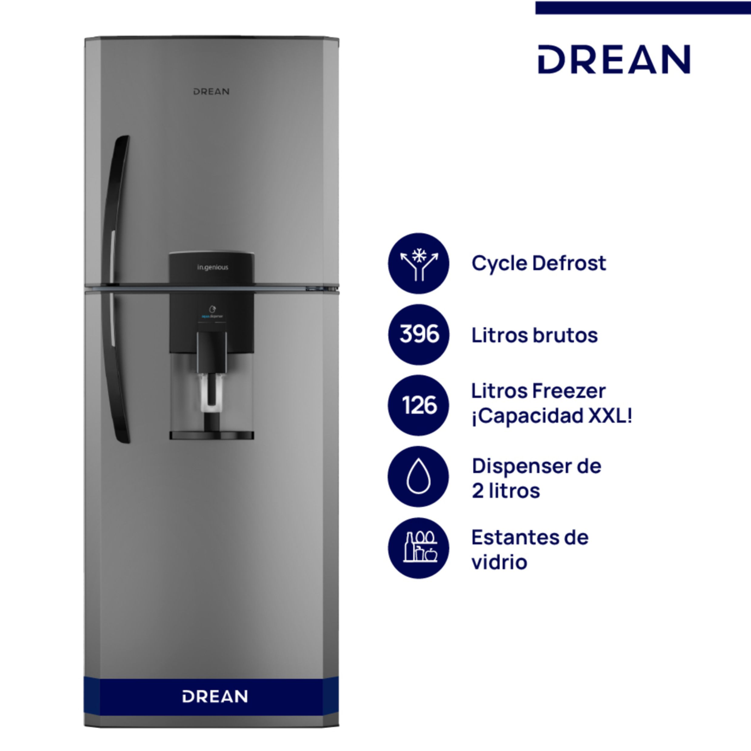 Heladeras Con Freezer