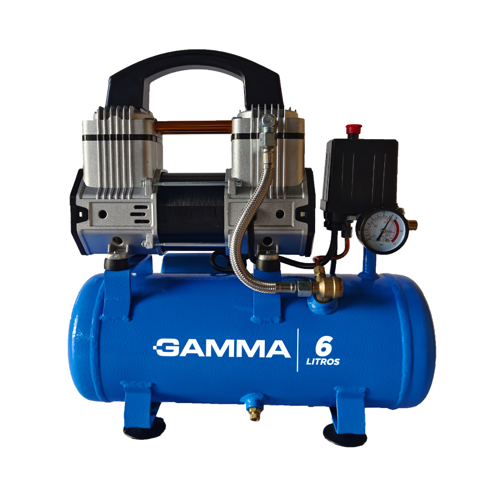 Compresor De Aire Gamma Oil-free 6l G2859ar
