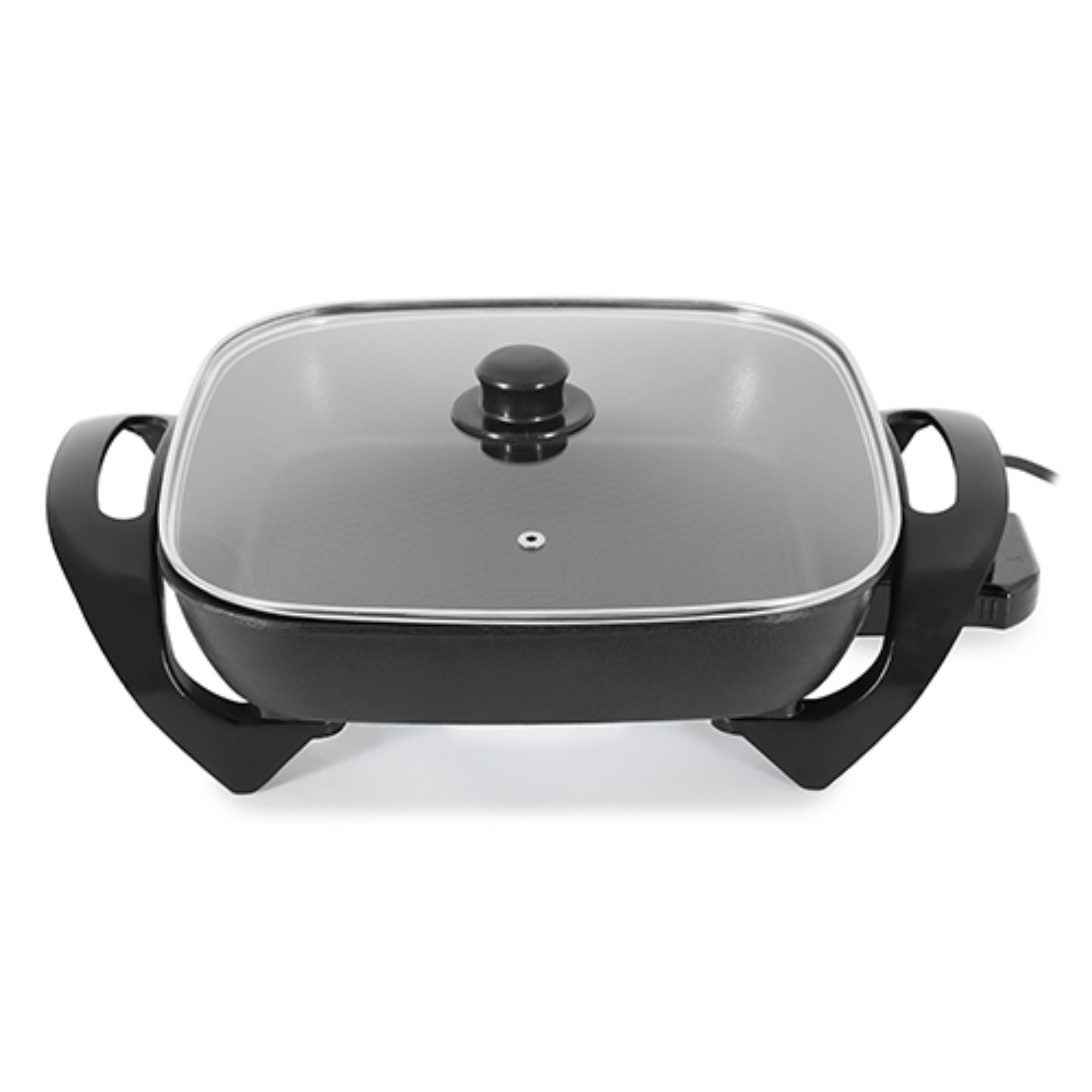 Multicocina Eléctrica Winco W154 Negra 1500w Antiadherente