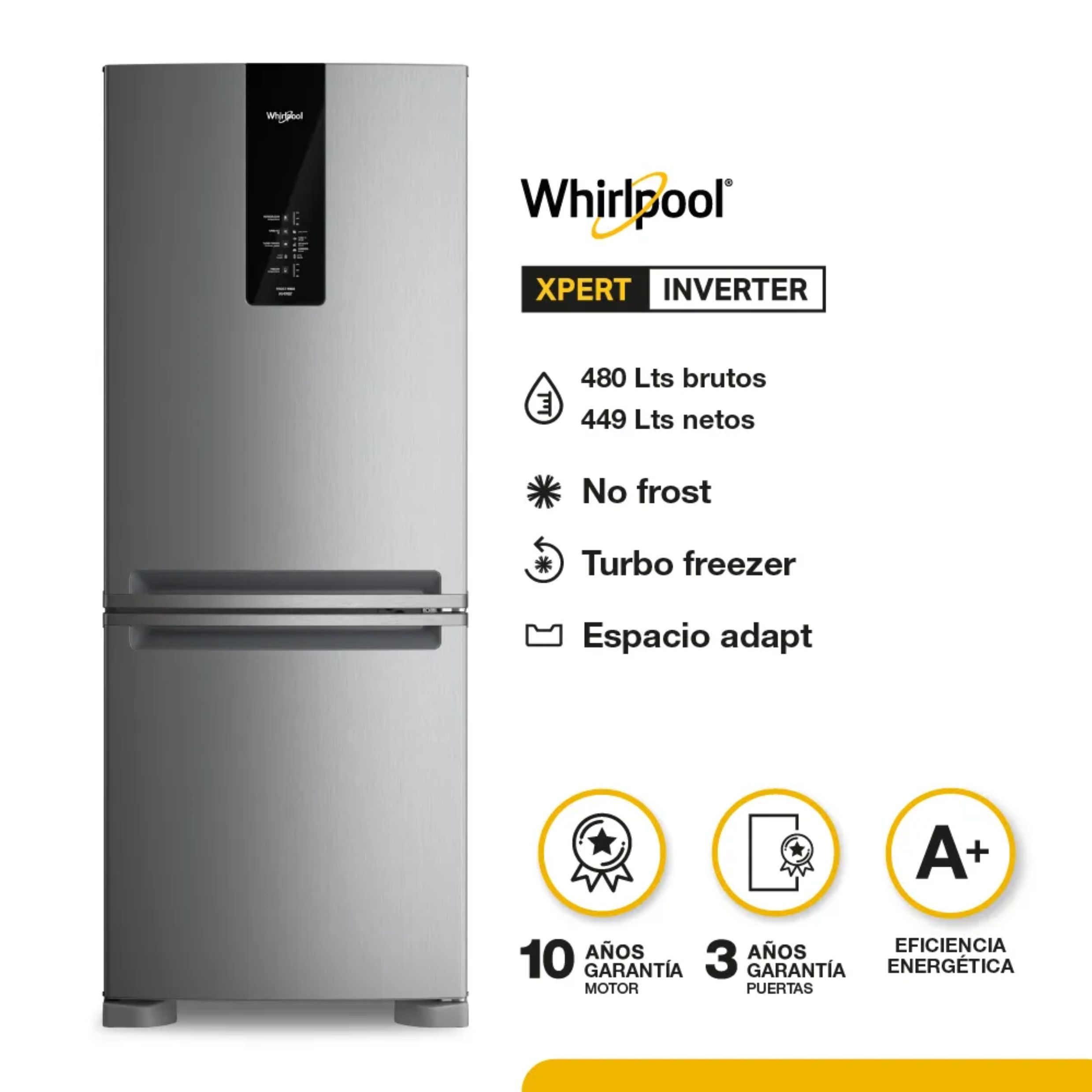 Heladeras Con Freezer